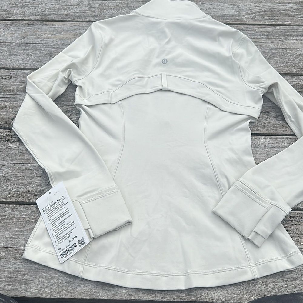 Lululemon  jacket Define  Jacket Nulu Bone size 10 NWT influencer - Picture 3 of 9